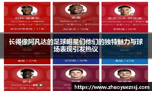 长得像阿凡达的足球明星们他们的独特魅力与球场表现引发热议